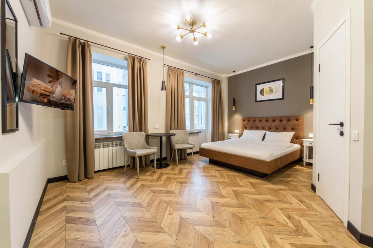 Design Apartment On Mykhailivskyi Ln. 4 เคียฟ ภายนอก รูปภาพ